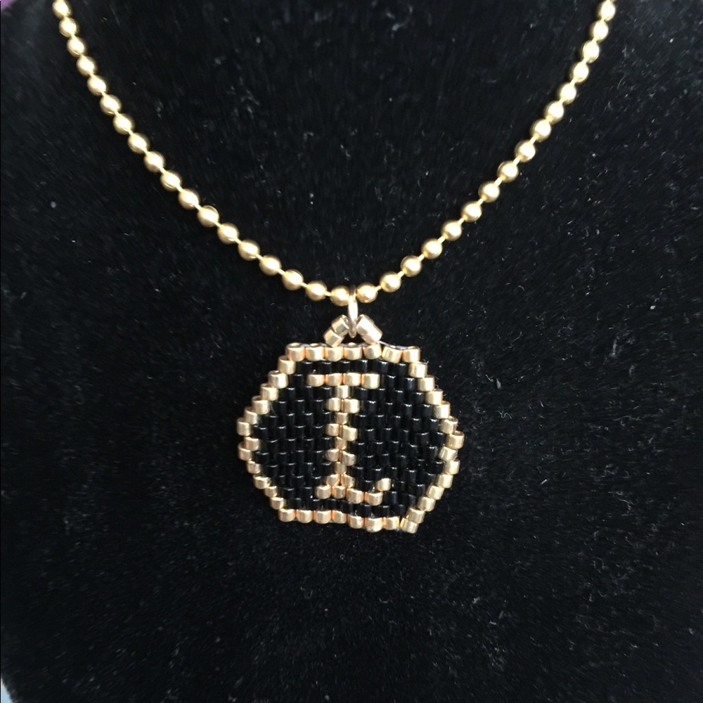 Beaded Initial Pendants. - image 4